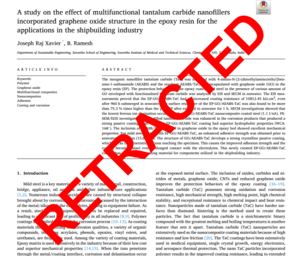 25 papers of a Chennai-based researcher retracted for image duplication, manipulation